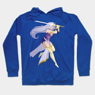 Unicorn Warrior Lady Hoodie